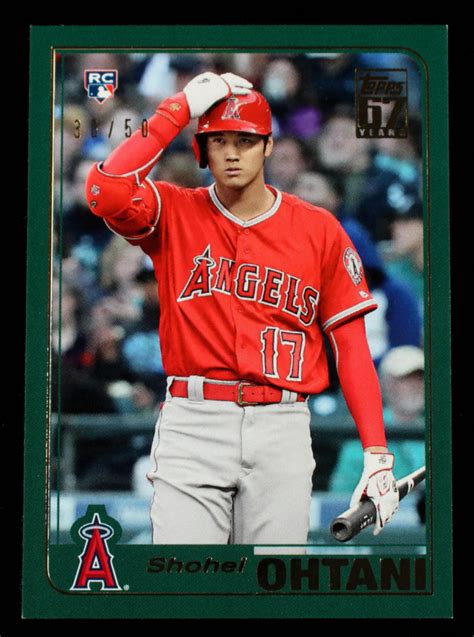 Shohei Ohtani Topps Transcendent Ohtani Vip Party Through The