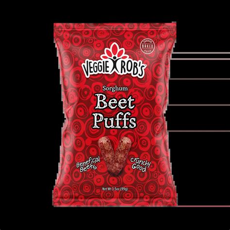 Veggie Robs Beet Puffs Vegan Rob S