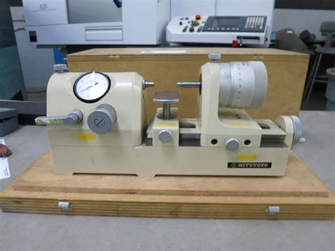 Machines Used | Mitutoyo 162.102 Super Micrometer with Wood Box