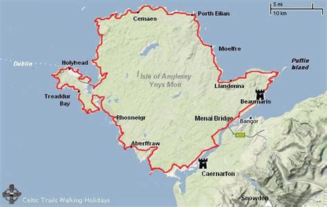 Anglesey Coastal Path Walking Holidays Celtic Trails Holidays