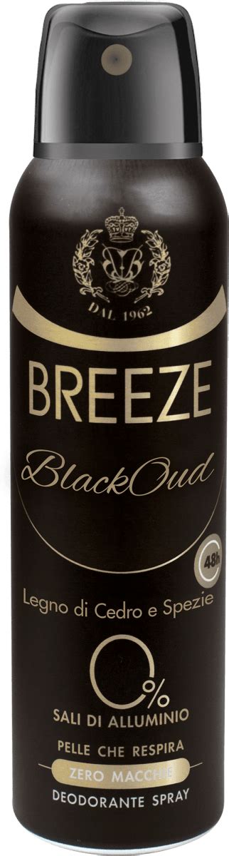 BREEZE Deodorante Spray Black Oud 150 Ml Acquista Online A Prezzi