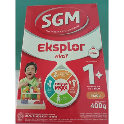 Jual SGM Explor 1 Madu 400g Shopee Indonesia