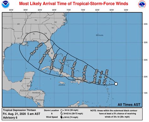 Hurricane Center Names Tropical Storm Laura, Impacts Could Be Felt ...