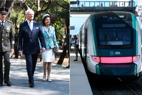 Reyes De Suecia Cancelaron Viaje En Tren Maya Y Amlo No Sabe