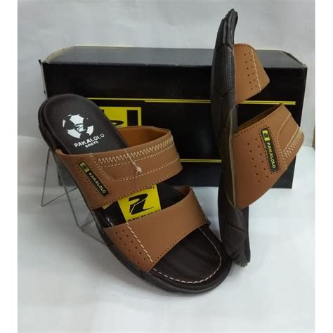 Jual SANDAL PRIA SANDAL PAKALOLO N2353 ORIGINAL SENDAL KULIT SANJAYA