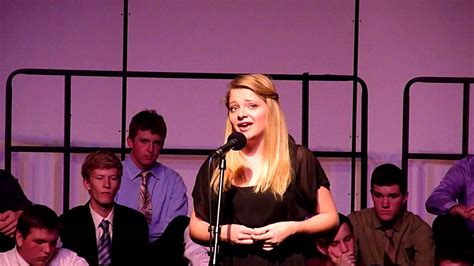 Stars And The Moon Performed By Hannah Hensley During The Chs Fall