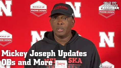 Nebraska Football Joseph Confirms Thompson Out Against Michigan Win