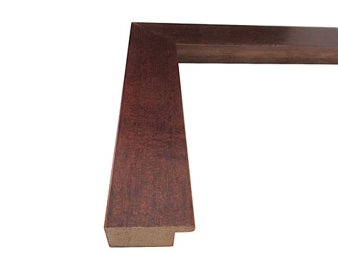 Inch Wide Walnut Stain Picture Frame Moulding In Lengths M