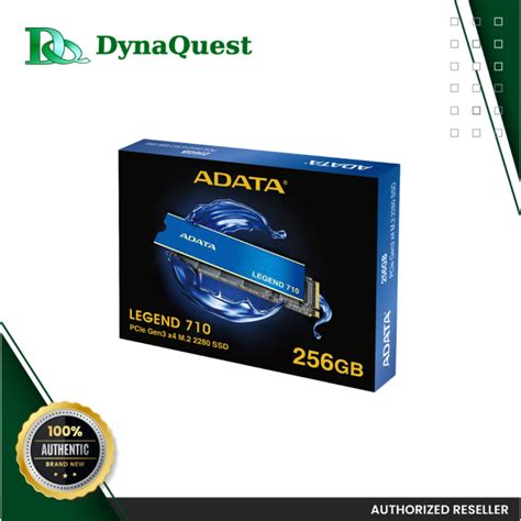 Adata Legend 710 256GB PCIe Gen3 x4 M.2 NVME 2280 Internal SSD ALEG-710 ...