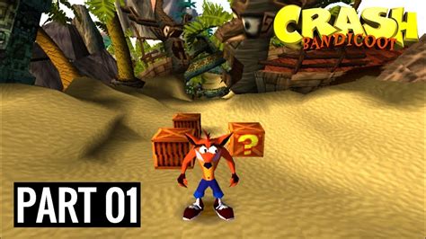 Crash Bandicoot Gameplay Ps Part P Psx Longplay