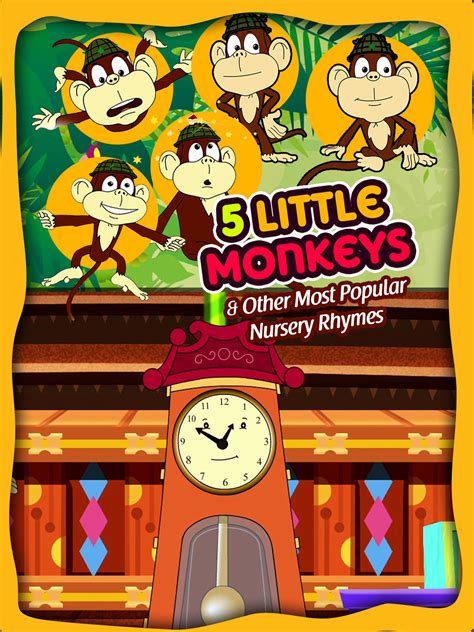 Prime Video: 5 little Monkeys & Other Most Popular Nursery Rhymes (HD ...