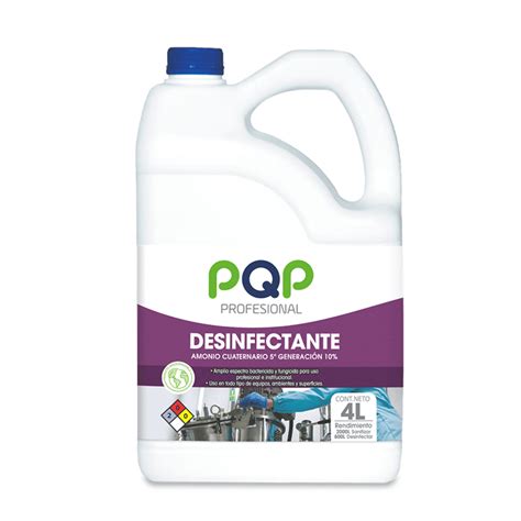 DESINFECTANTE AMONIO CUATERNARIO 4L