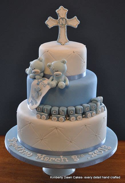 Baptism Cake Flickr Photo Sharing Christening Cake Boy Baby Boy