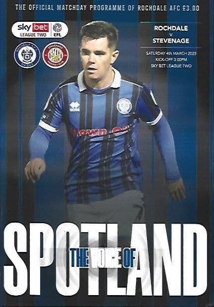 Rochdale AFC Programme Guide