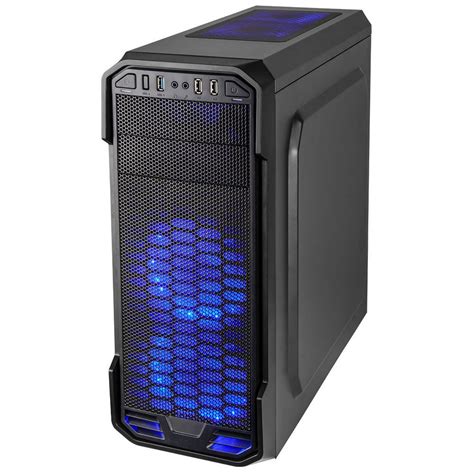 Gabinete Gamer Full Atx Lateral Em Acr Lico Sem Fonte Preto Mt