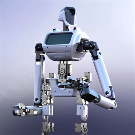 Bipedal Robot - download free 3D model by raj_patel - Cad Crowd