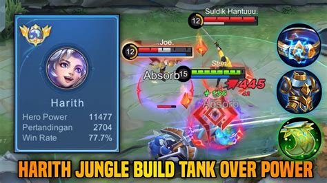 Gila Harith Jungle Build Tank Sakit Banget True Damagenya Harith