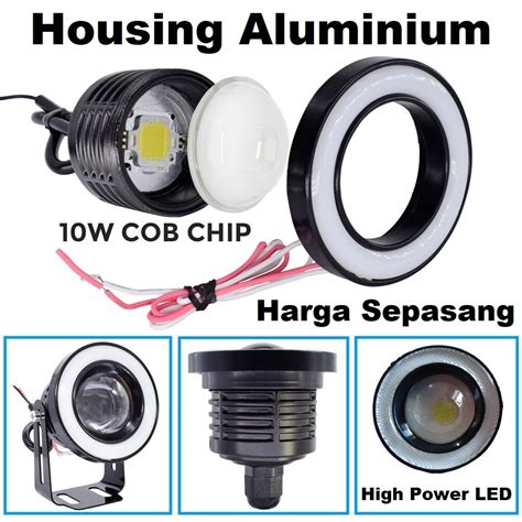 Jual Foglamp Led Angel Eyes Mm Inci Inch Projector Universal