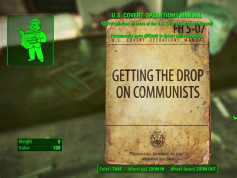 Fallout 4: Sneak Perk Guide