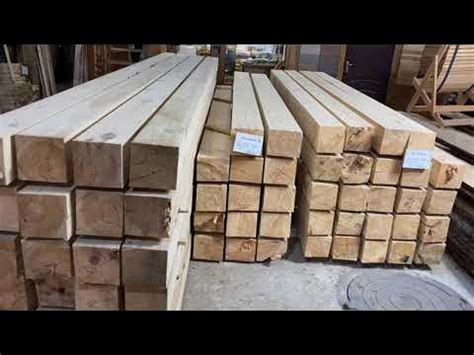 Брус строганный сухой 150х150 от производителя. Склад-магазин Рубас в ...