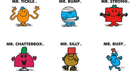 Mr Men For Reading Addicts