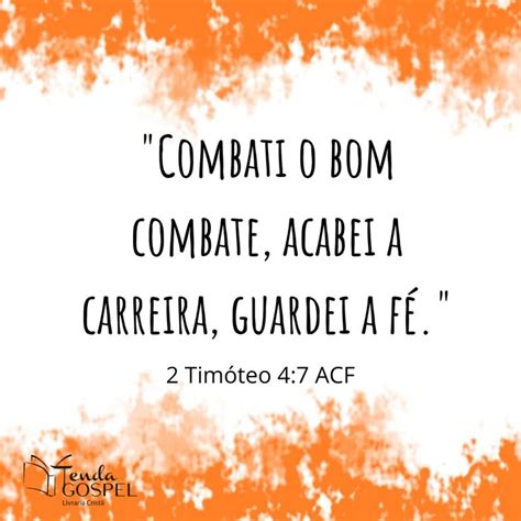 Acabei A Carreira E Guardei A Fé - "Combati o bom combate, acabei a carreira, guardei a fé." 2 Timóteo 4:7 ...