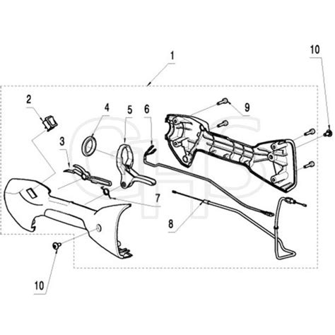 Mcculloch B Ps Throttle Controls Parts Diagram Ghs