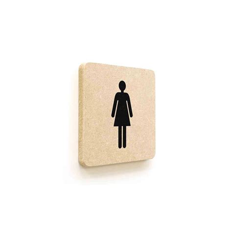 Plaque Toilettes Femme Medium Direct Signal Tique