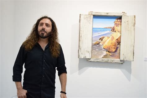 LA SEGUNDA VISITA GUIADA POR CARLOS MONTERO A SU EXPOSICIÓN AQUA SE