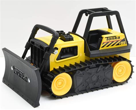 Tonka Basic Fun Steel Classics Bulldozer Amazonfr Jeux Et Jouets