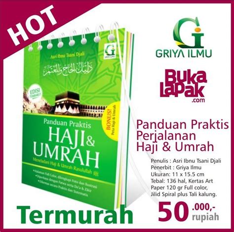 Jual Buku Panduan Praktis Perjalanan Haji Umrah Jilid Spiral Dengan