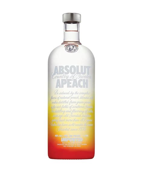 Absolut Apeach Vodka Buy Online Or Send As A T Reservebar