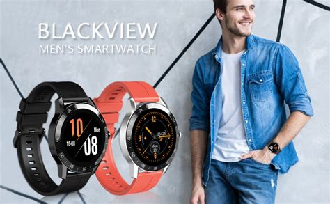 Montre Connect E Femme Homme Blackview Smartwatch Bracelet Fitness