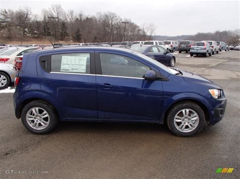 2013 Blue Topaz Metallic Chevrolet Sonic LT Hatch 78076344 Photo 9