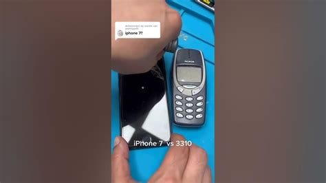 Iphone 7 Vs Nokia 3310 Durability Test Iphone Iphone7 Nokia3310