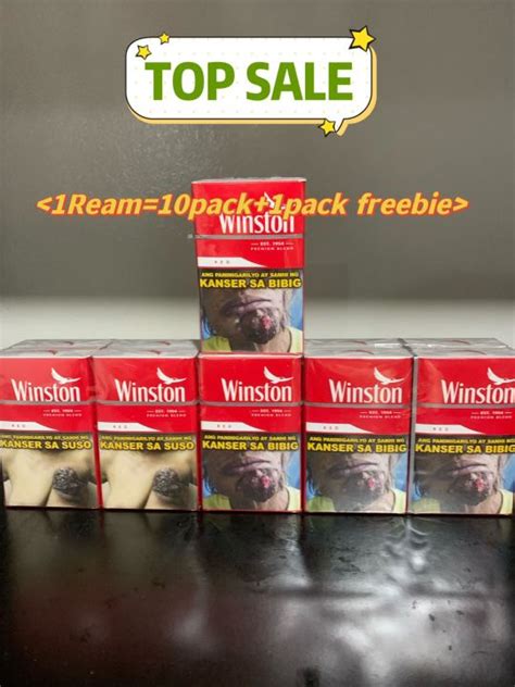 Winston Red Premium Blend King Size Hard Pack Top Sale Ream Pack