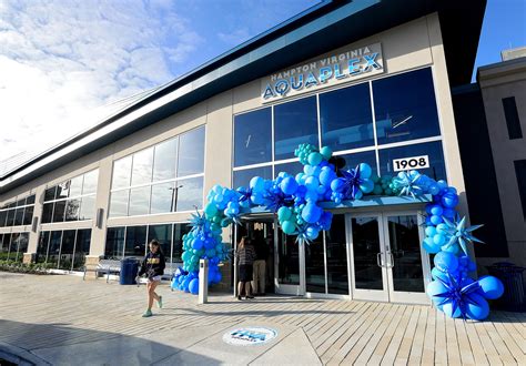 Making A Splash Hampton Virginia Aquaplex Celebrates Opening