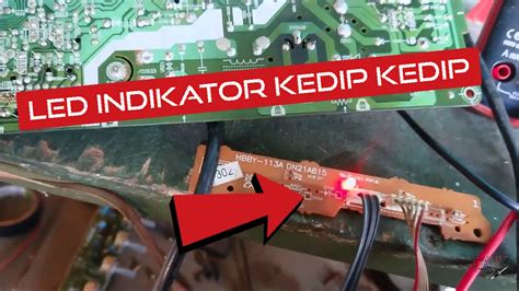 Tv Led Polytron Lampu Indikator Berkedip