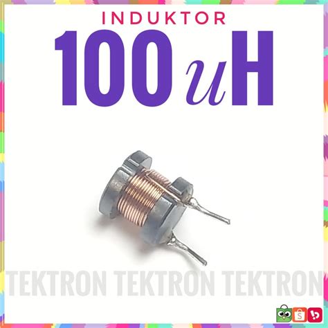 Jual Induktor 100uH RFC 101 Ferit Inductor Filter Drum Ferrite Core