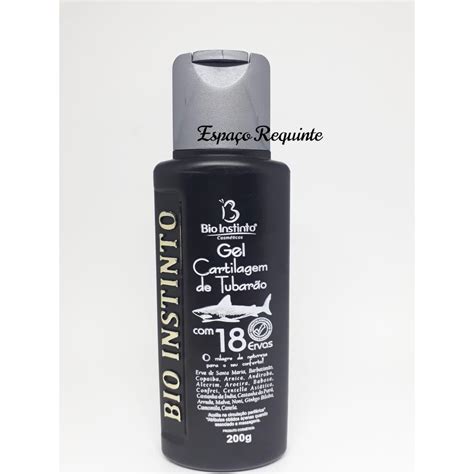 Gel Cartilagem de Tubarão 18 Ervas Bio Instinto 200g Shopee Brasil