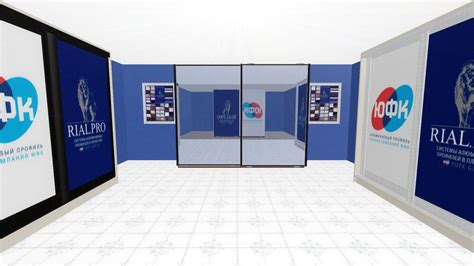 Алюминиевые системы RIAL.PRO в библиотеке 3D редактора мебели PRO100