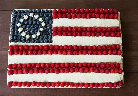 Flag Cake Recipe From Scratch Brown Eyed Baker