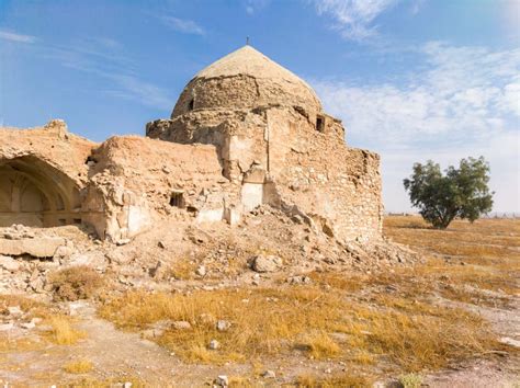 Kirkuk Citadel on a Hill Above the City Center Stock Image - Image of ...