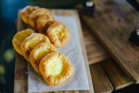 Bread And Baking Custard Crown Danish Pastry