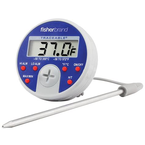 Fisherbrand Traceable Thermometer Mit Voller Skala Full Scale Plus