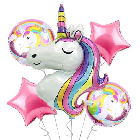 Buy Omg Party Factory Unicorn Balloons For Birthday Party Or Baby