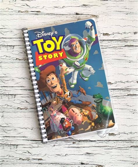 Toy Story VHS Notebook Covers - Etsy