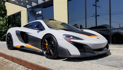 Mclaren 650s675lt White Forgeline Gt1 Wheel Wheel Front