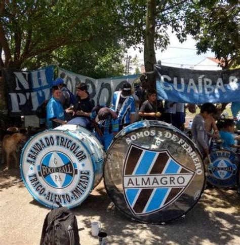 O Canto das Torcidas on Twitter Grêmio Brasil e Almagro Argentina