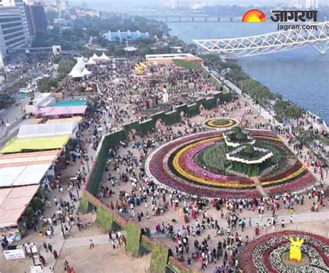 Vibrant Ahmedabad Flower Show 2024 फूलों से महक उठा अहमदाबाद फ्लावर